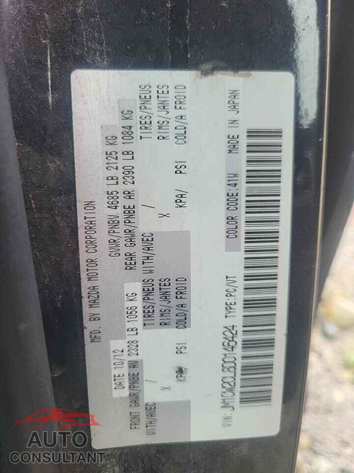 MAZDA 5 2013 - JM1CW2CL8D0146424