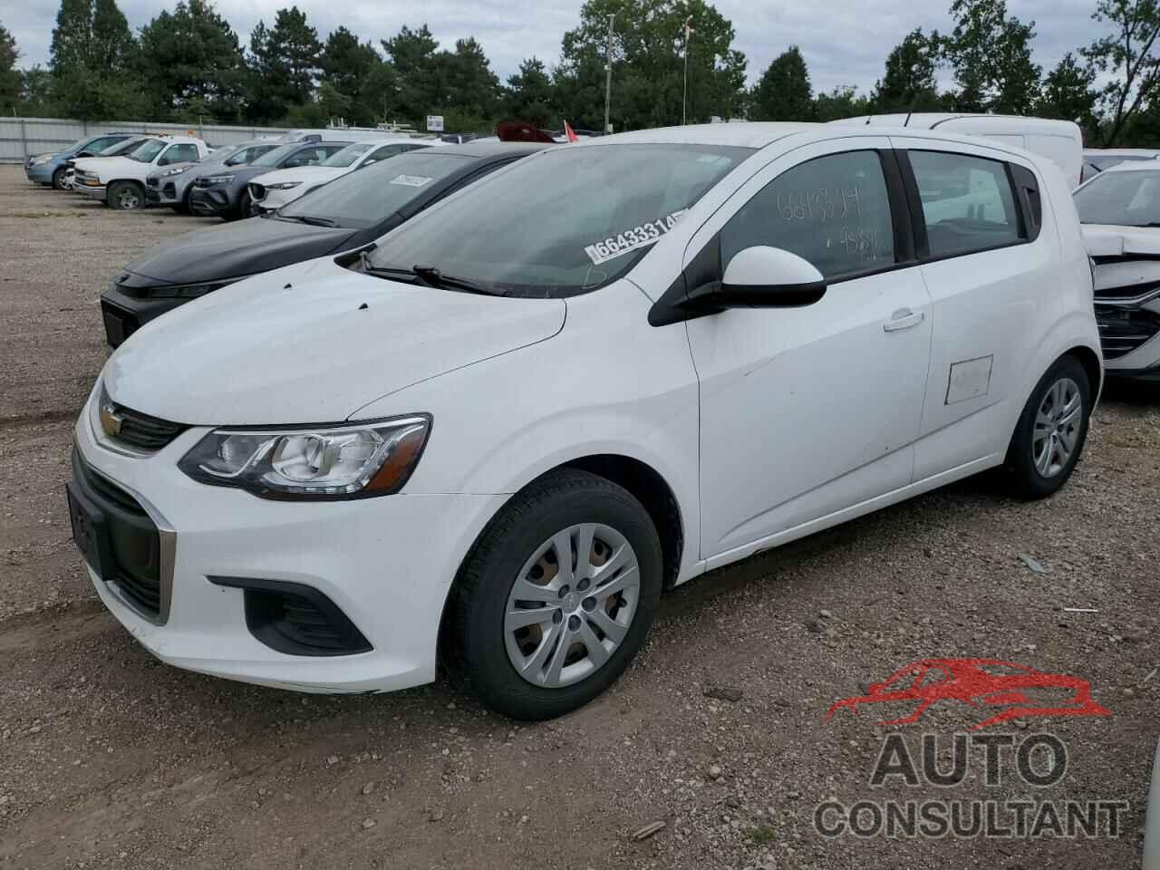 CHEVROLET SONIC 2019 - 1G1JG6SBXK4134312