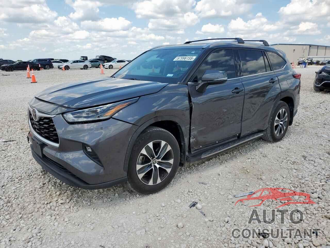 TOYOTA HIGHLANDER 2021 - 5TDGZRAH8MS065808