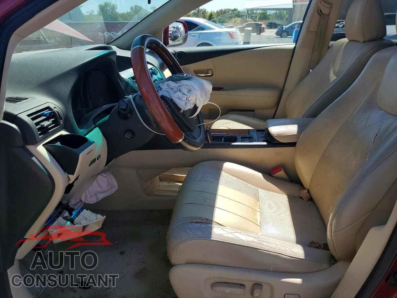 LEXUS RX350 2010 - 2T2BK1BA7AC048029