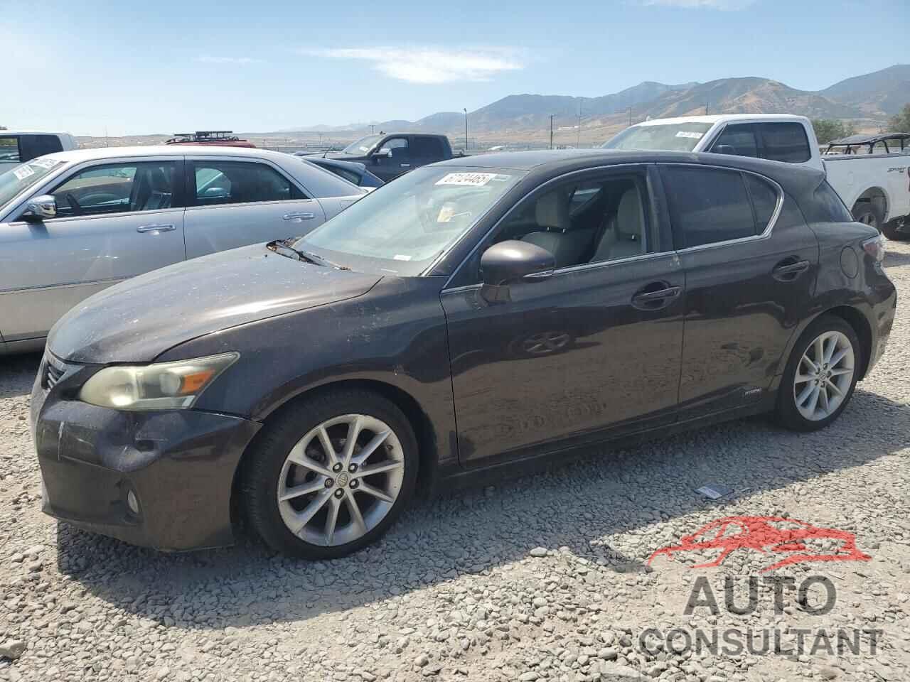 LEXUS CT 200 2012 - JTHKD5BH6C2075189