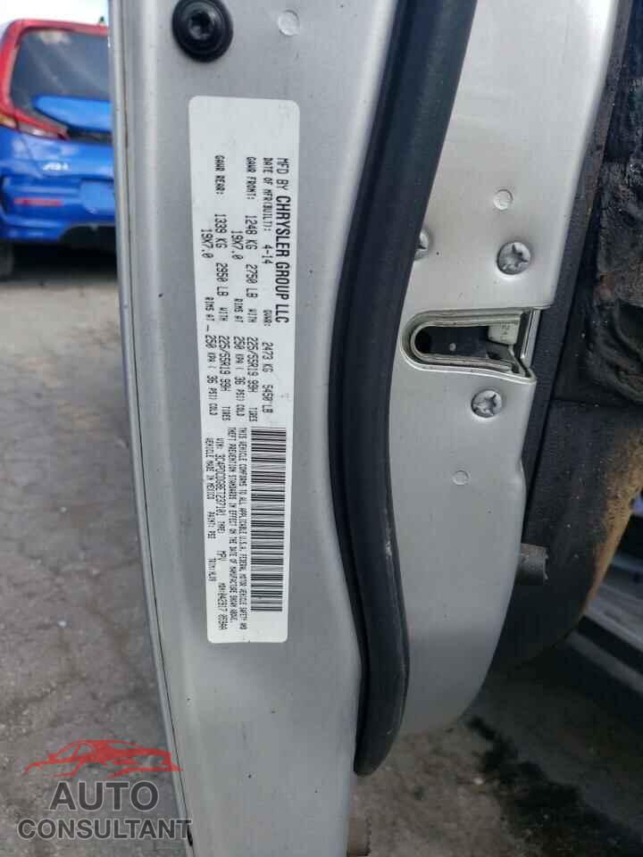 DODGE JOURNEY 2014 - 3C4PDCDG8ET237101