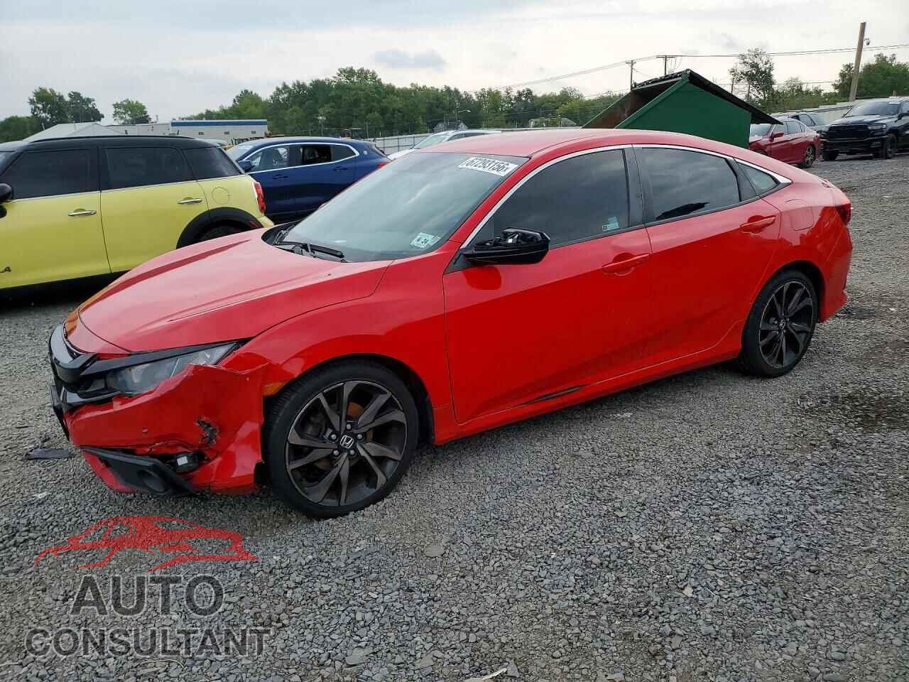 HONDA CIVIC 2019 - 2HGFC2F88KH536298