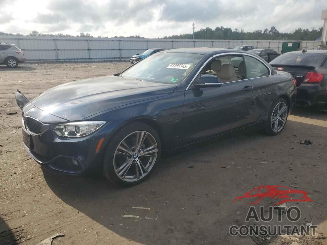 BMW 4 SERIES 2017 - WBA4U9C51H5D43819