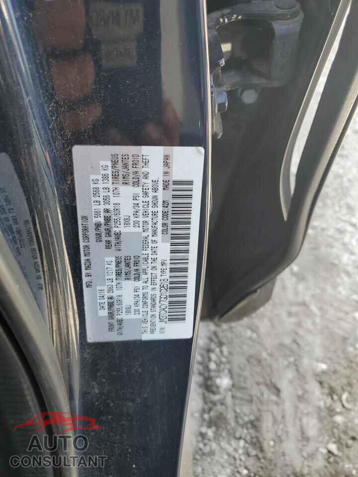 MAZDA CX-9 2016 - JM3TCACY7G0102618