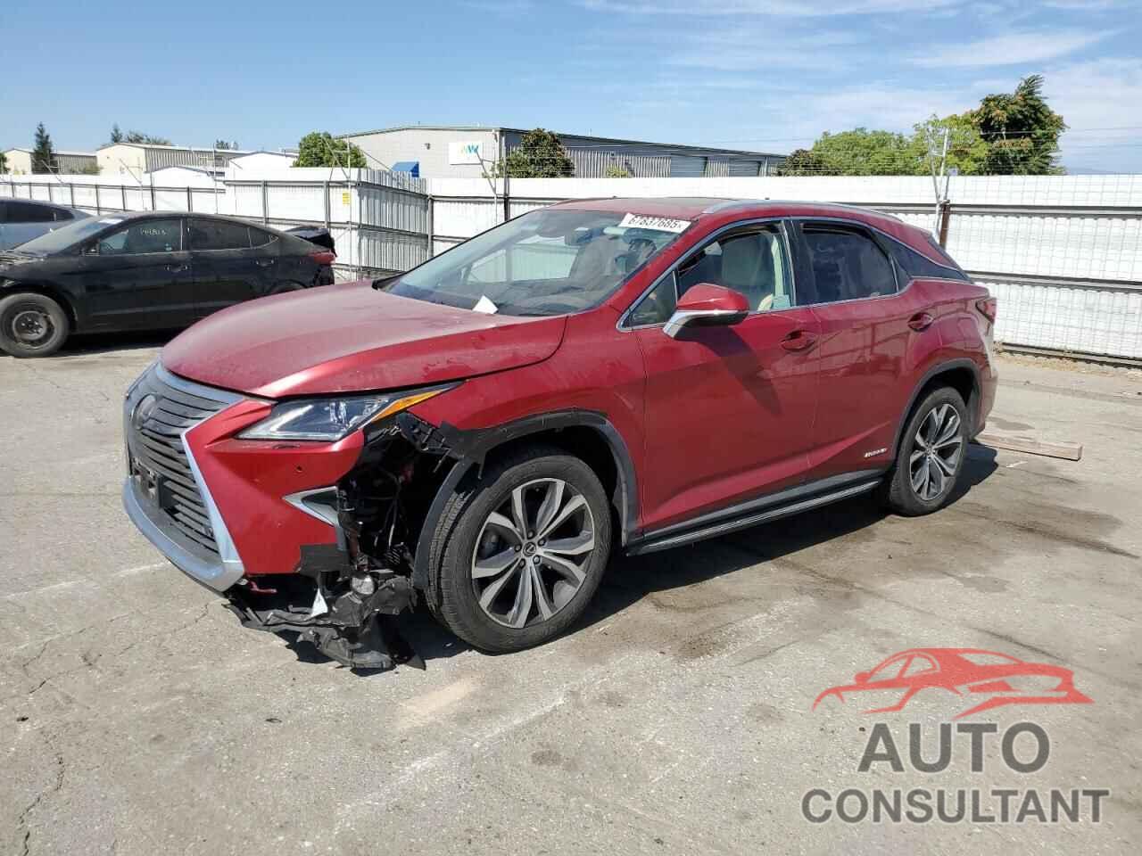 LEXUS RX450 2019 - 2T2BGMCA0KC034489