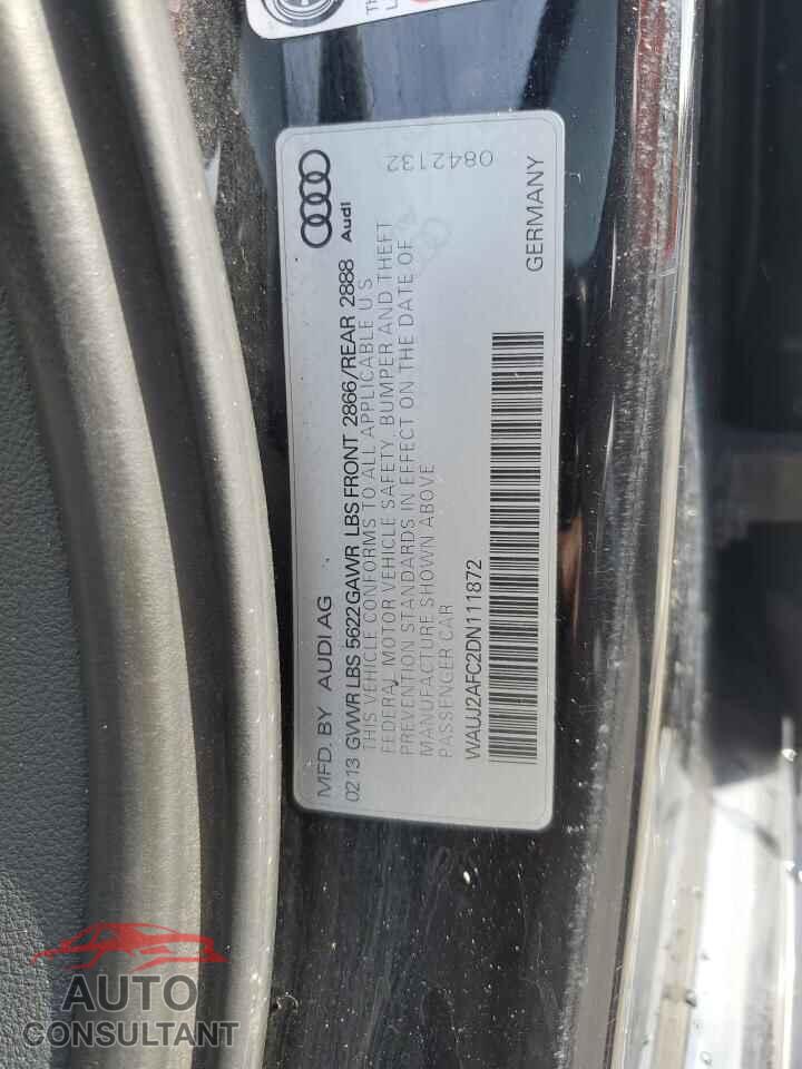 AUDI S6/RS6 2013 - WAUJ2AFC2DN111872