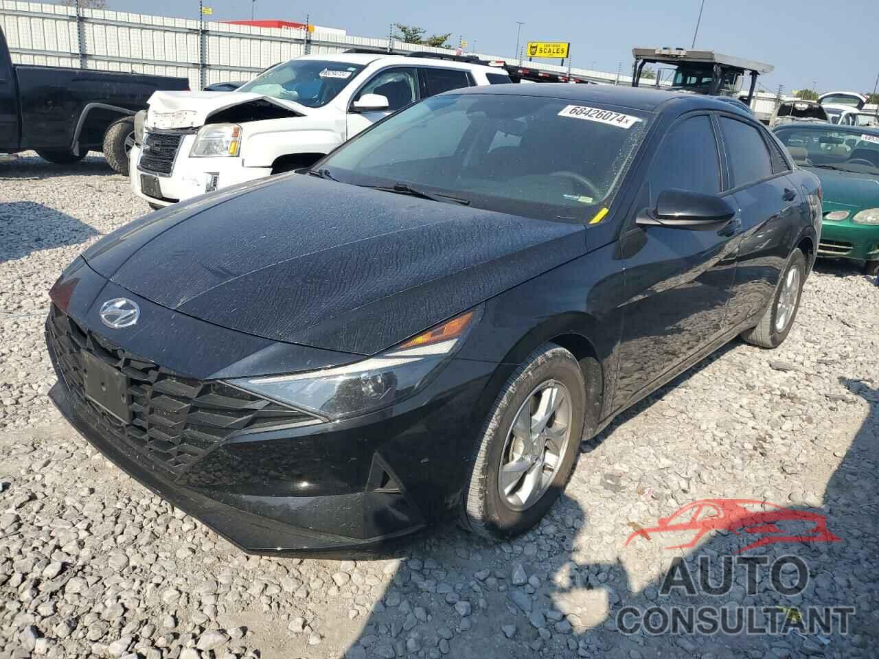 HYUNDAI ELANTRA 2021 - KMHLL4AG6MU150213