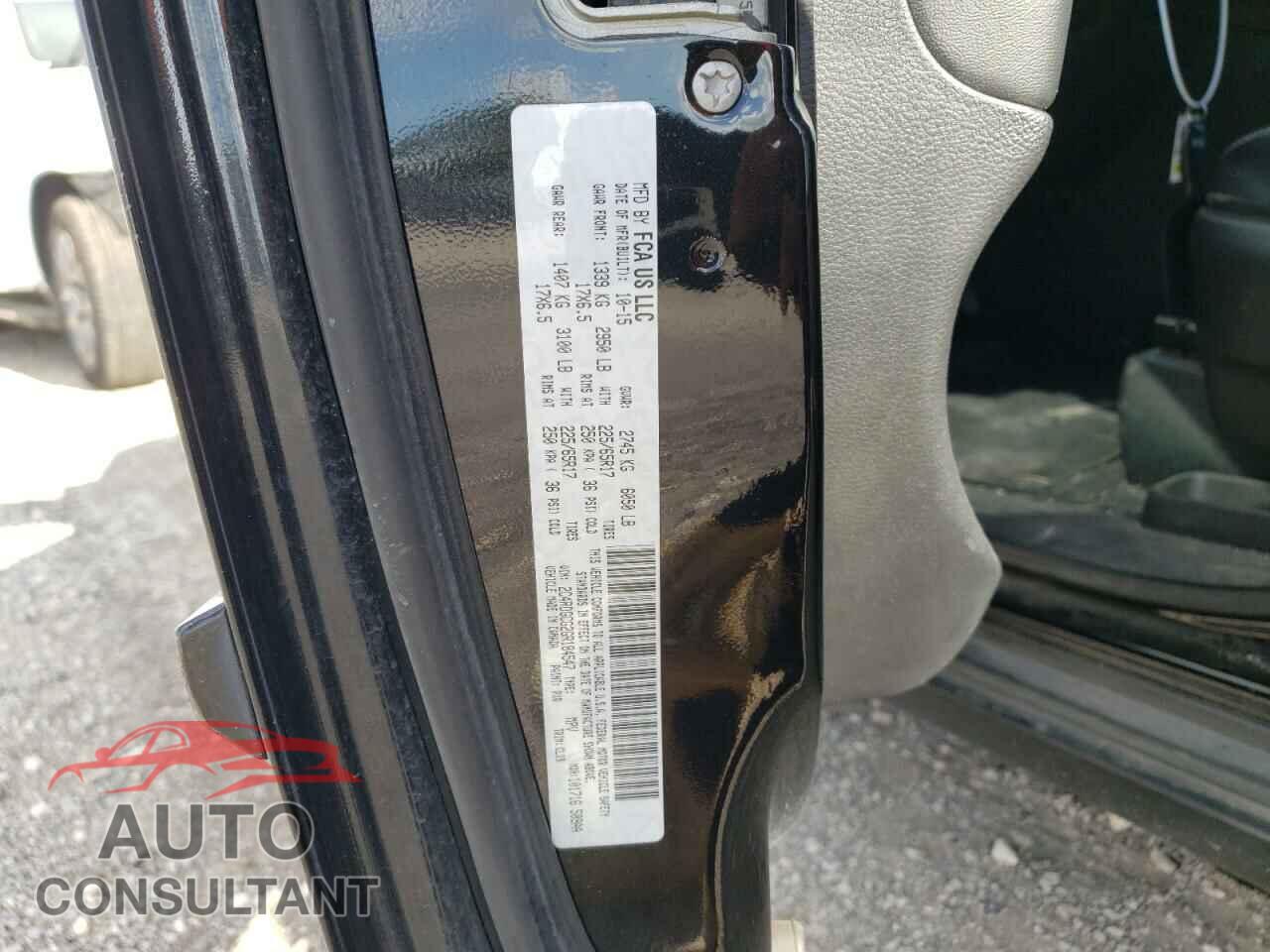 DODGE CARAVAN 2016 - 2C4RDGCG2GR184547