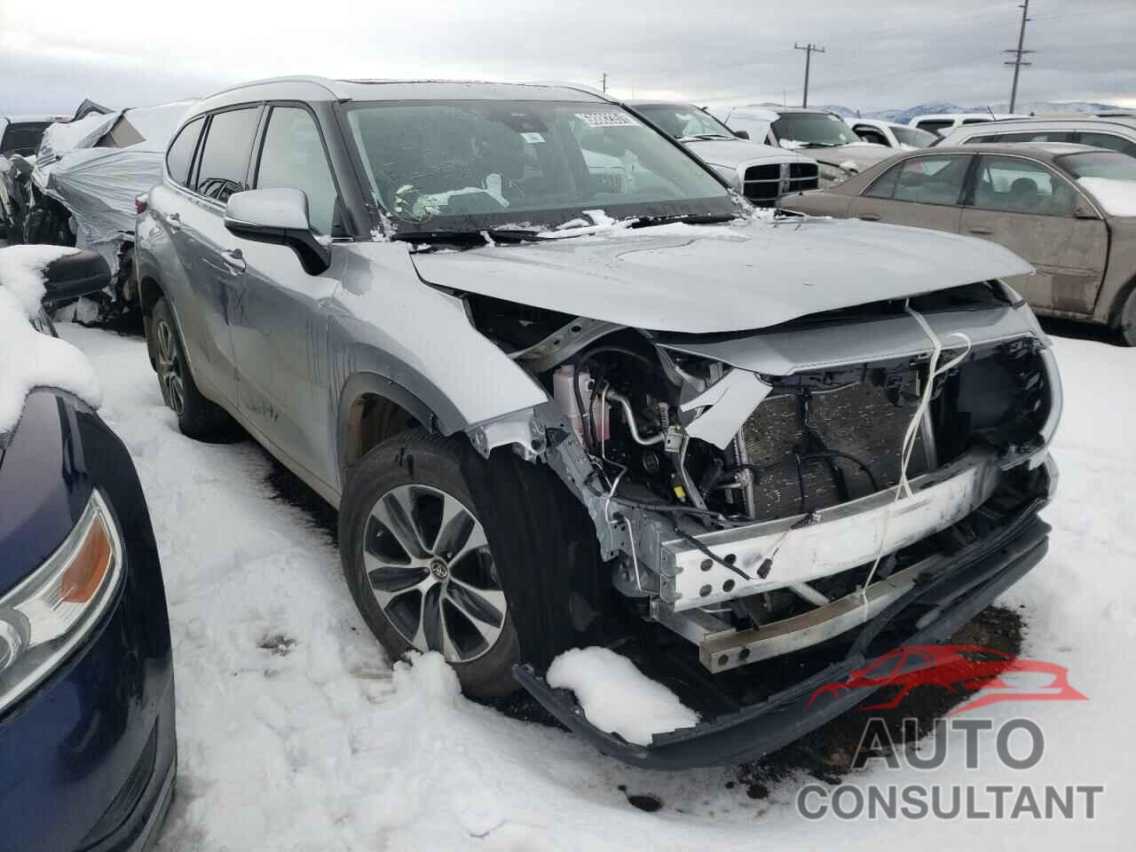 TOYOTA HIGHLANDER 2021 - 5TDGZRBH3MS542403