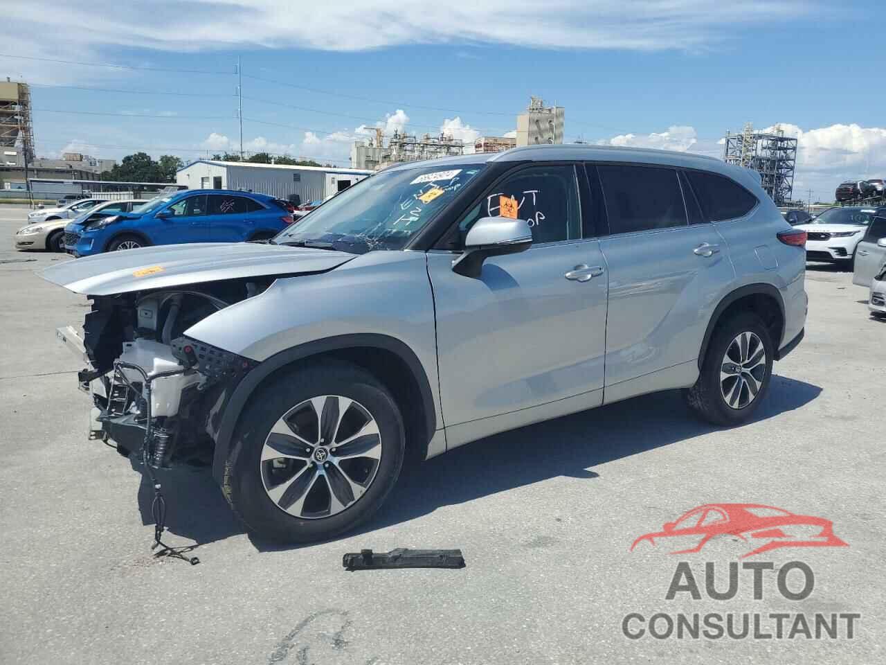 TOYOTA HIGHLANDER 2022 - 5TDGZRAH7NS114434