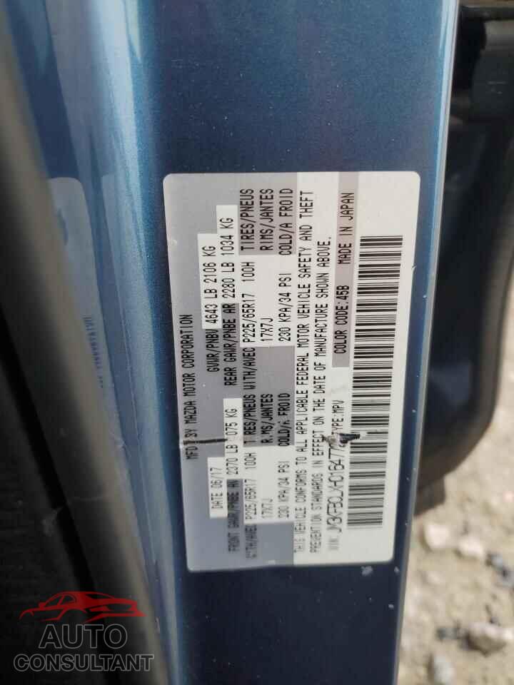 MAZDA CX-5 2017 - JM3KFBCLXH0164772