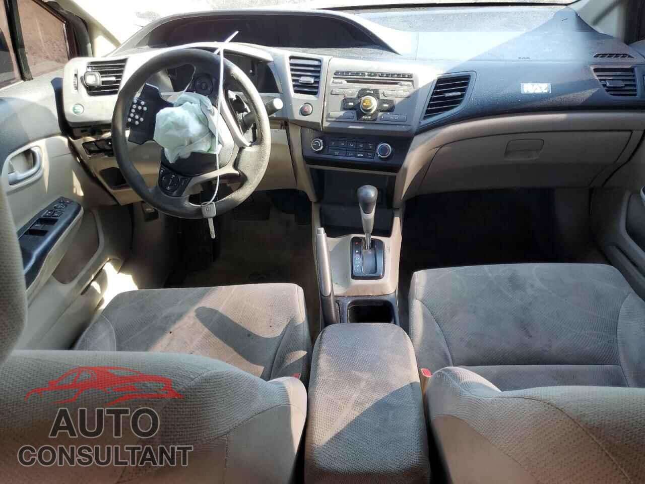 HONDA CIVIC 2012 - 19XFB2F52CE051689