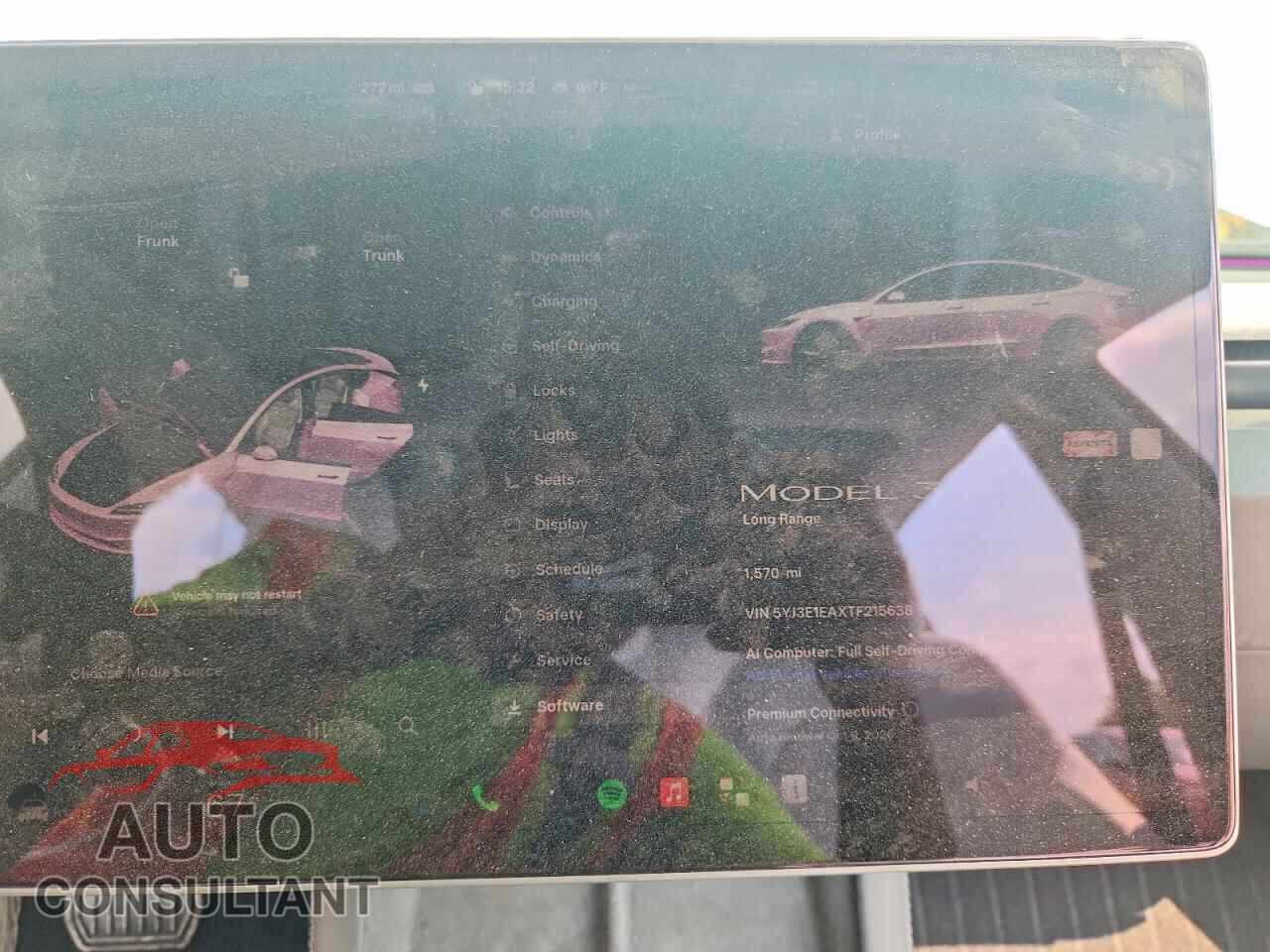 TESLA MODEL 3 2026 - 5YJ3E1EAXTF215638