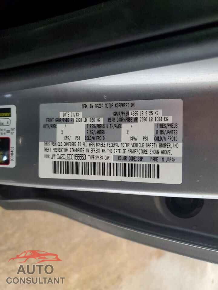 MAZDA 5 2013 - JM1CW2CL9D0155553