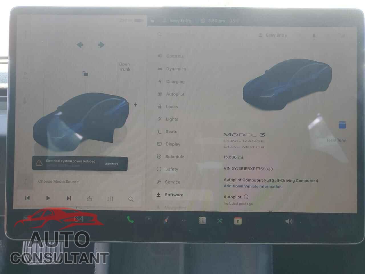 TESLA MODEL 3 2024 - 5YJ3E1EBXRF759333