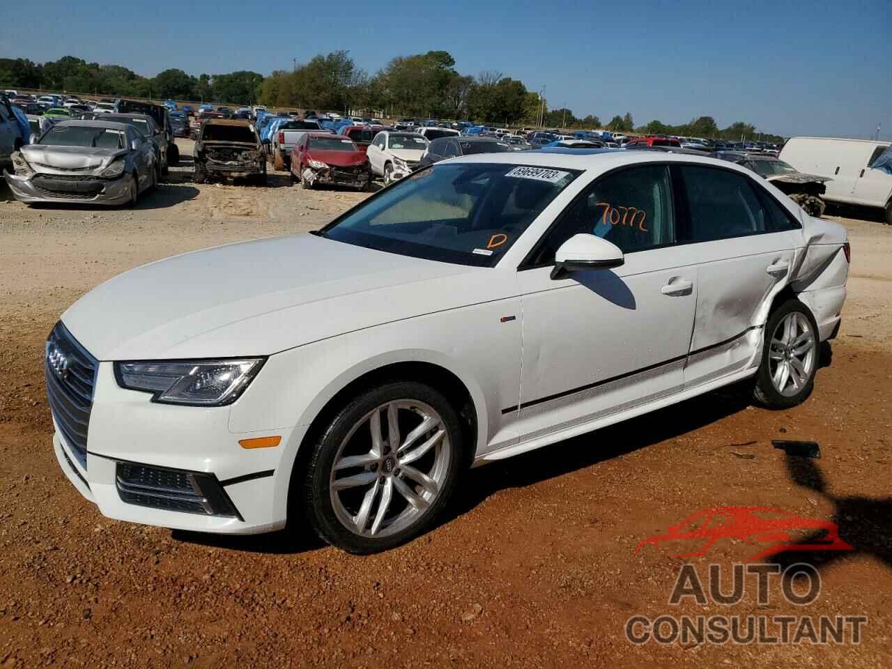 AUDI A4 2017 - WAUKMAF43HN039433