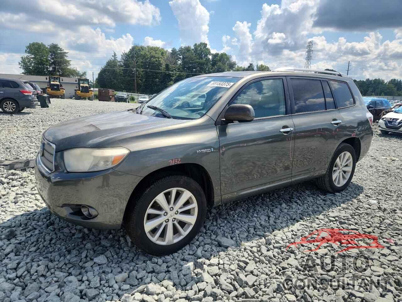 TOYOTA HIGHLANDER 2009 - JTEEW44A292037384