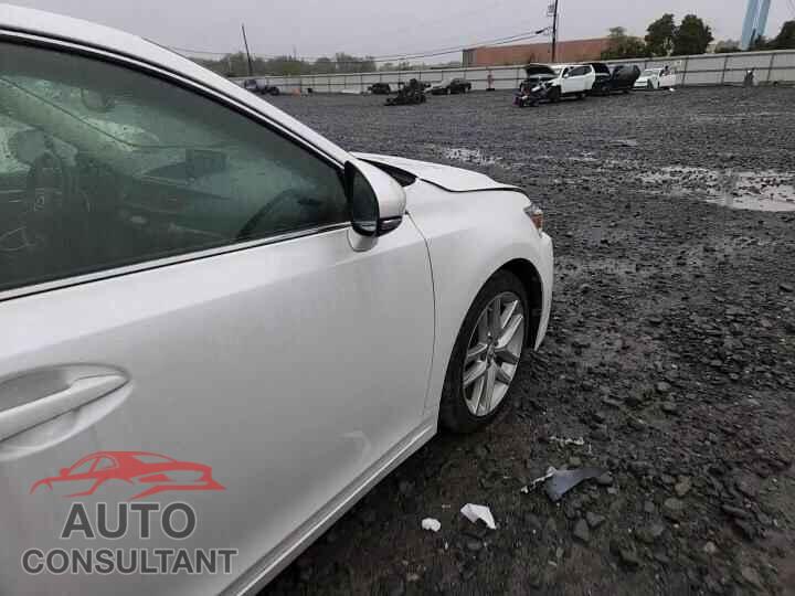 LEXUS CT 200 2017 - JTHKD5BH9H2289665