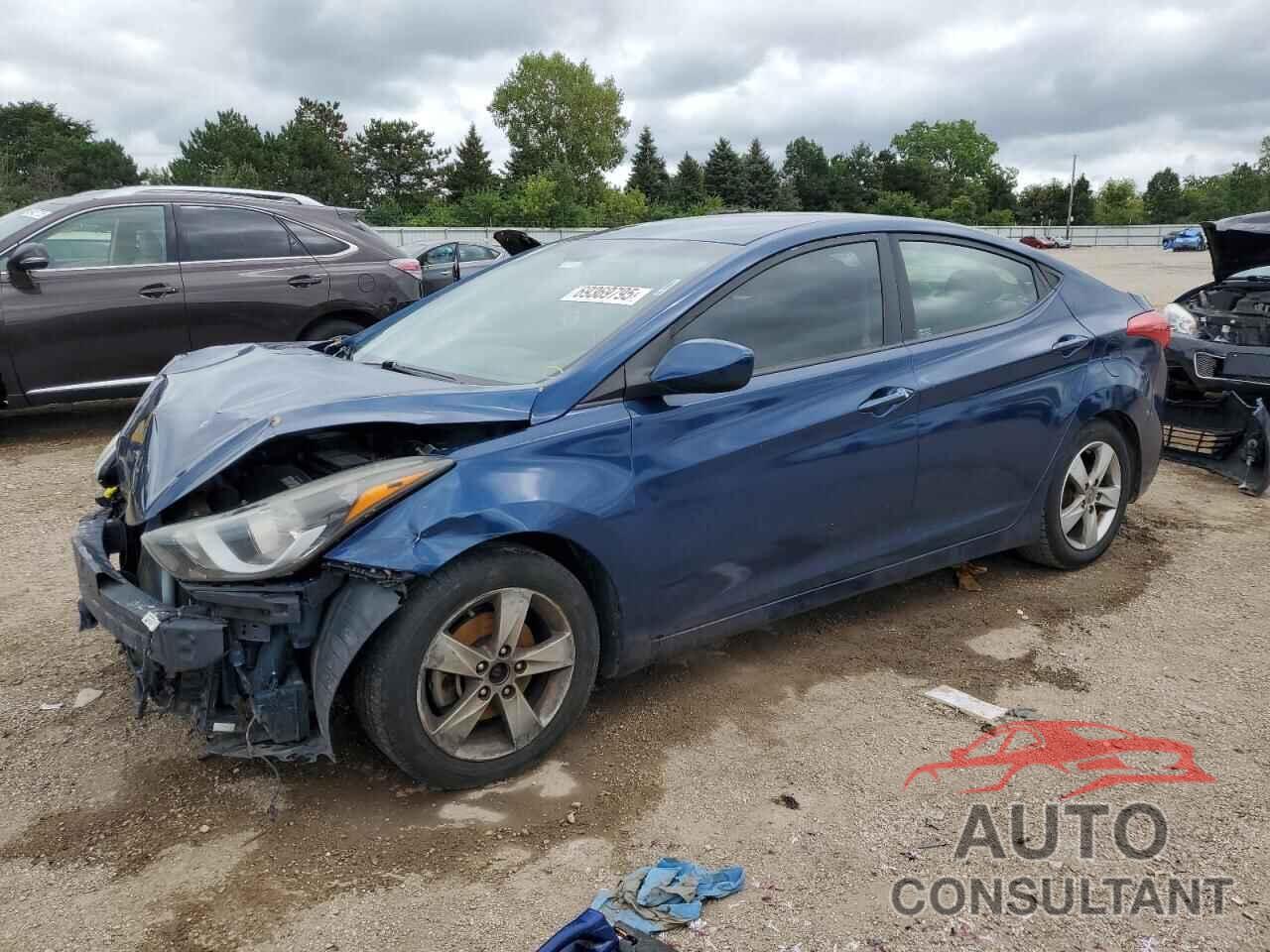 HYUNDAI ELANTRA 2015 - KMHDH4AE8FU352297