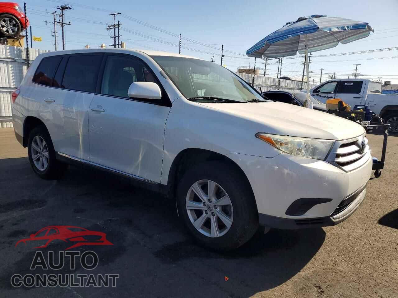 TOYOTA HIGHLANDER 2013 - 5TDZA3EH8DS036381