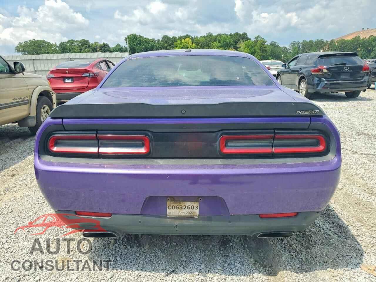 DODGE CHALLENGER 2016 - 2C3CDZBT9GH169019