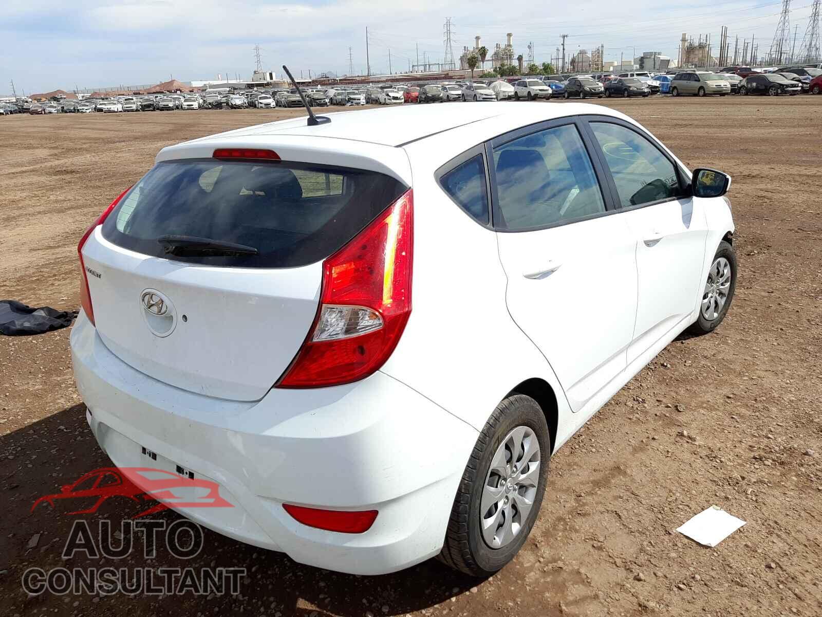 HYUNDAI ACCENT 2017 - KMHCT5AEXHU349100