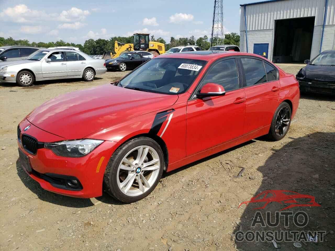 BMW 3 SERIES 2016 - WBA8E1G55GNU11187