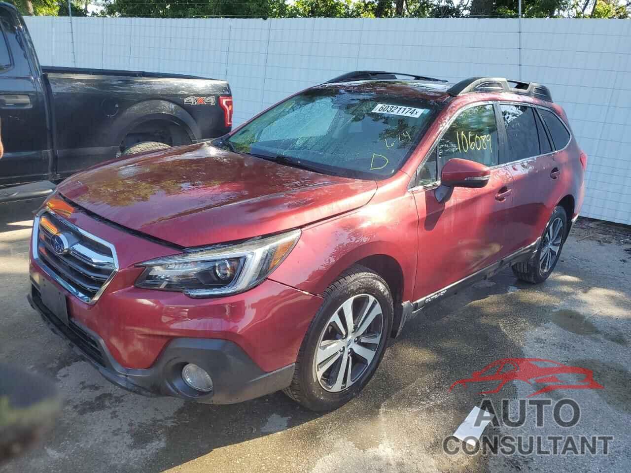 SUBARU OUTBACK 2018 - 4S4BSANC5J3219527