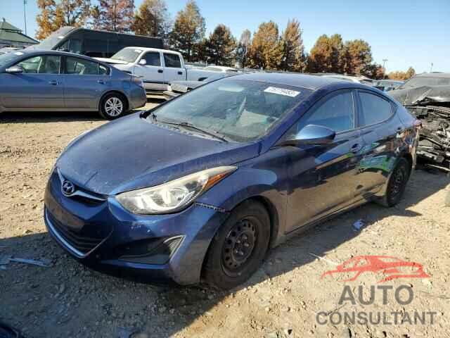HYUNDAI ELANTRA 2016 - 5NPDH4AE3GH760139