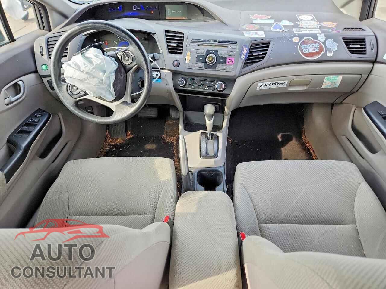HONDA CIVIC 2012 - JHMFB2F55CS000697