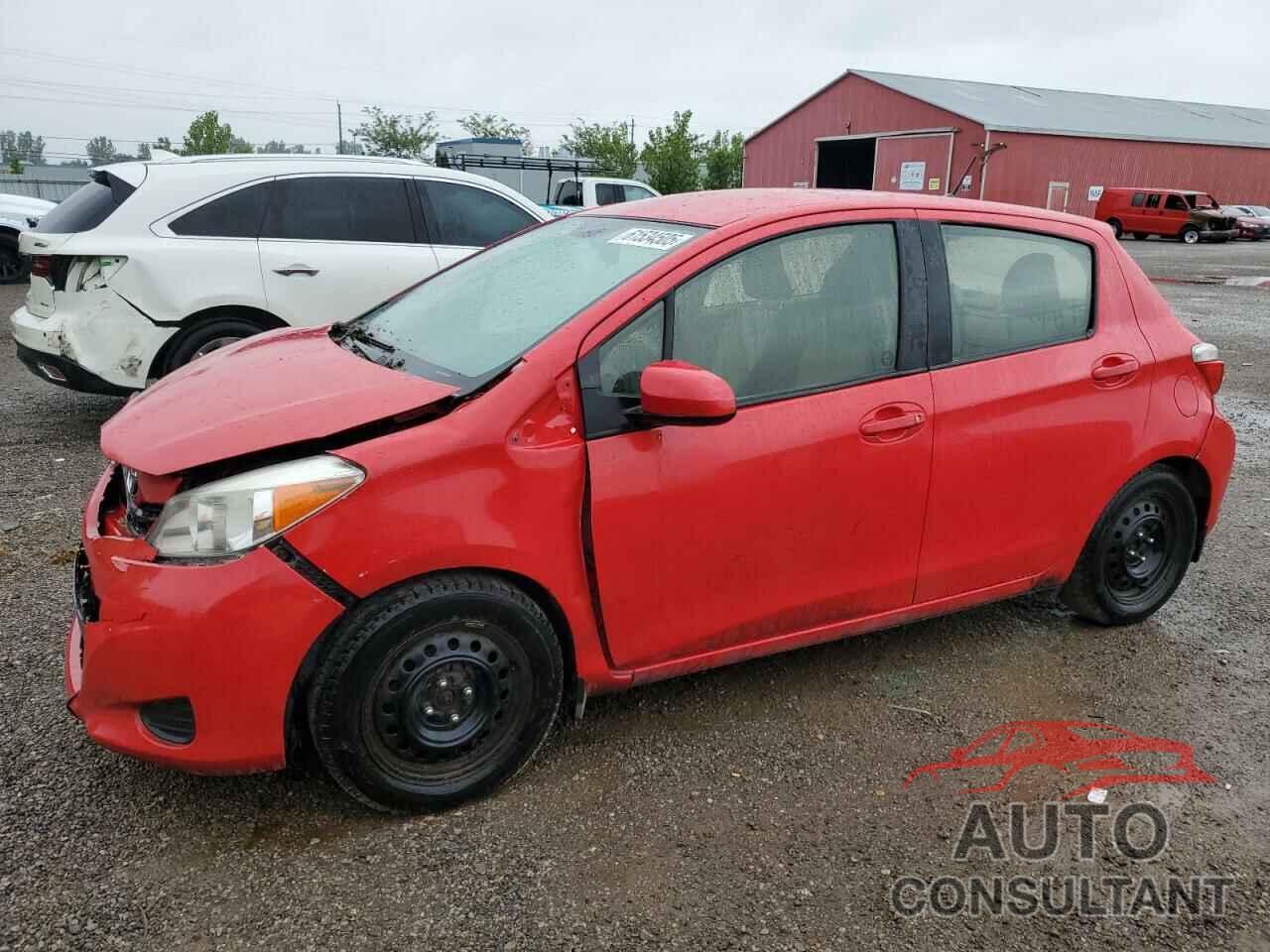 TOYOTA YARIS 2012 - JTDKTUD31CD530342