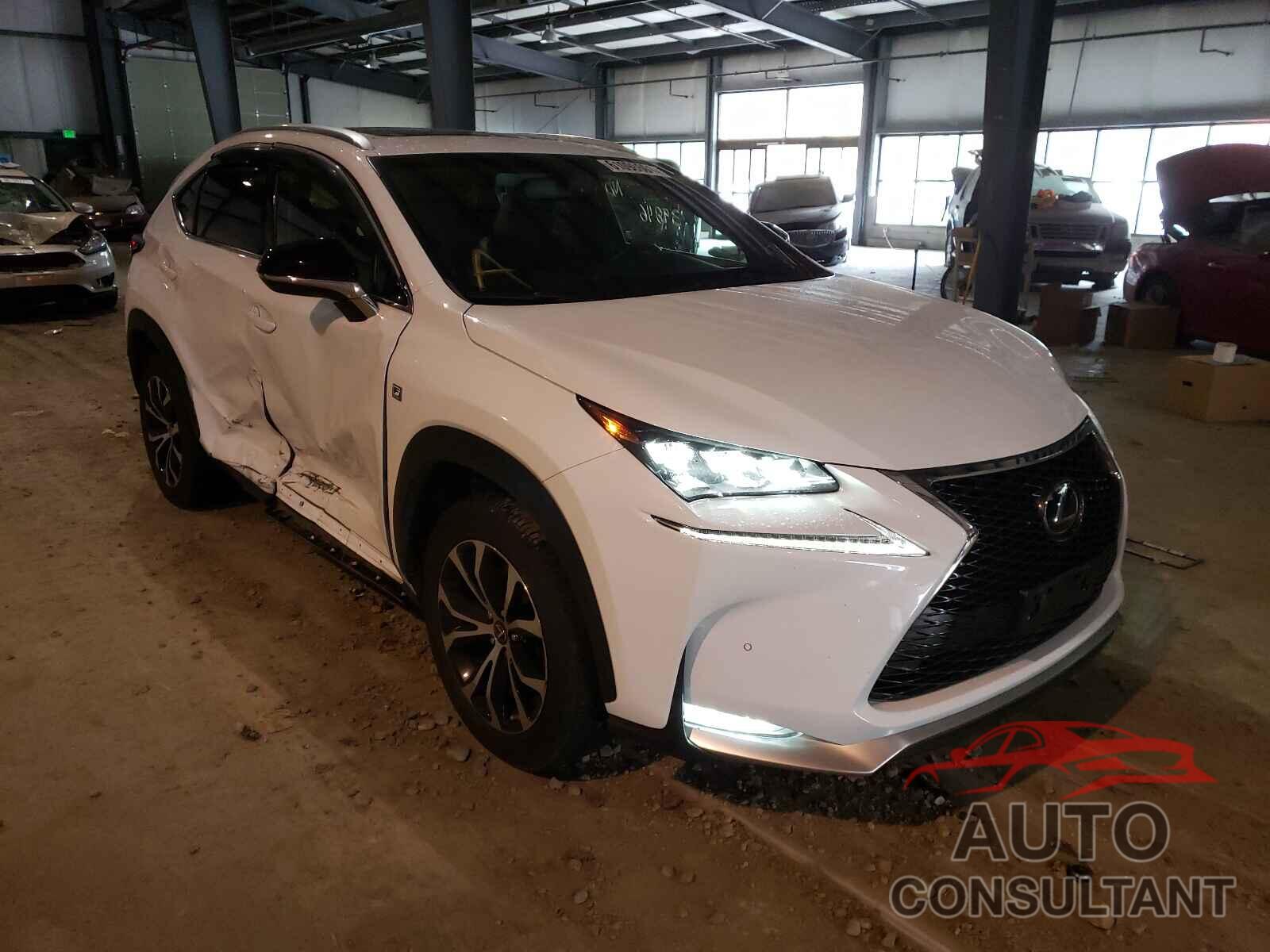 LEXUS NX 2017 - JTJBARBZ1H2141291