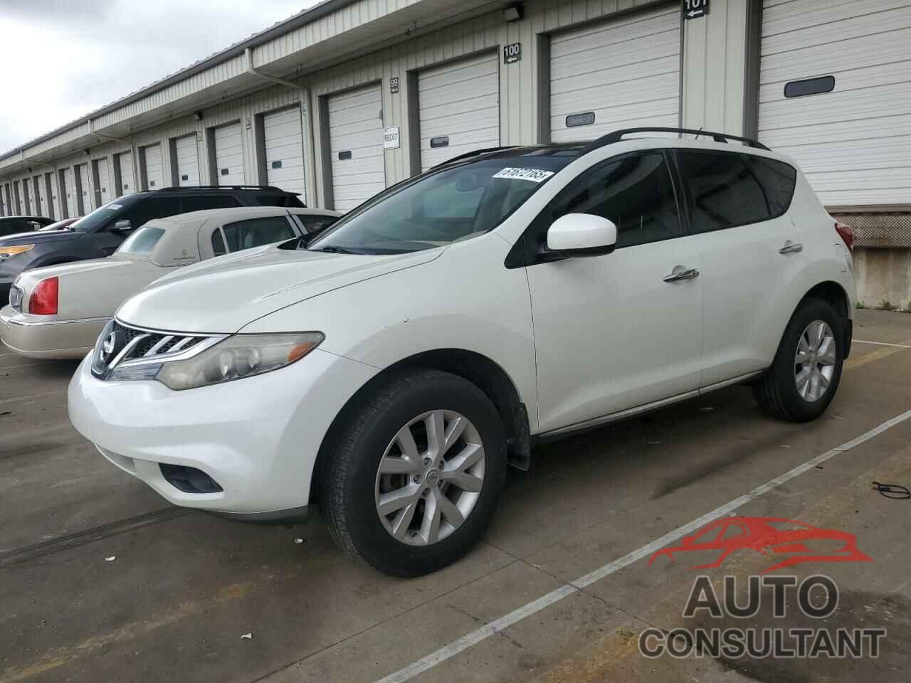 NISSAN MURANO 2011 - JN8AZ1MW8BW170674