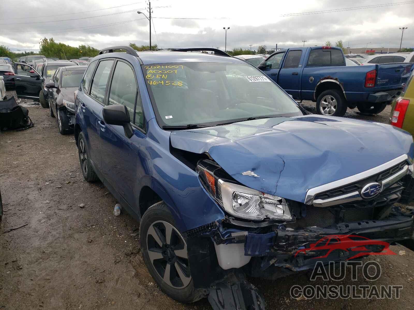 SUBARU FORESTER 2018 - JF2SJABC4JH464528