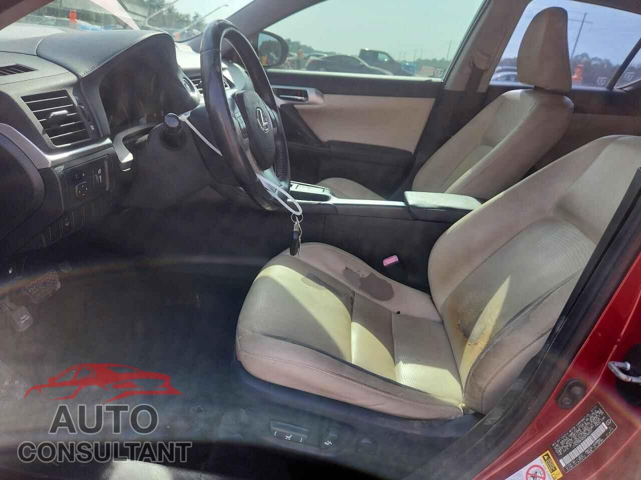 LEXUS CT 200 2011 - JTHKD5BH2B2036551