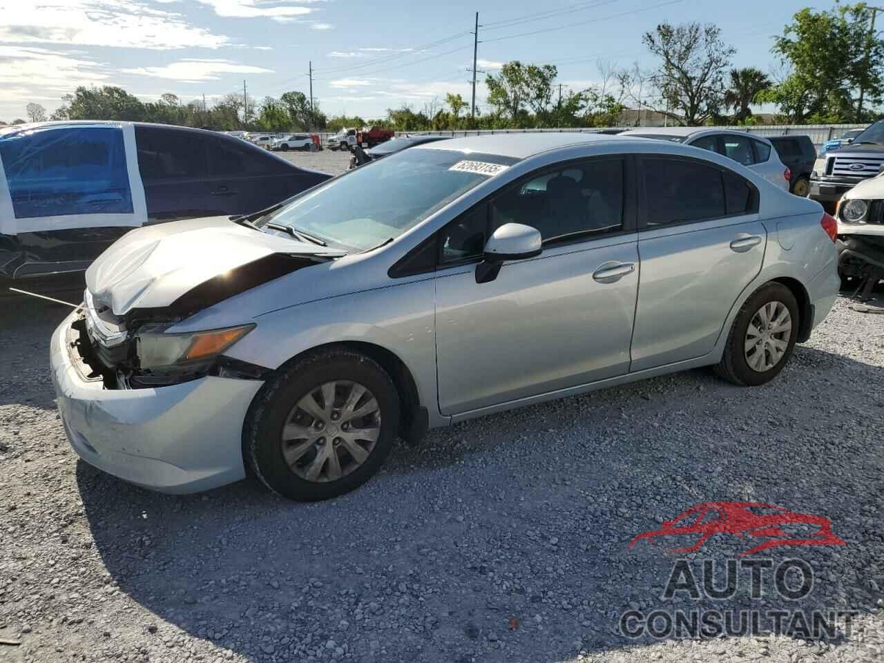 HONDA CIVIC 2012 - 19XFB2F50CE046569