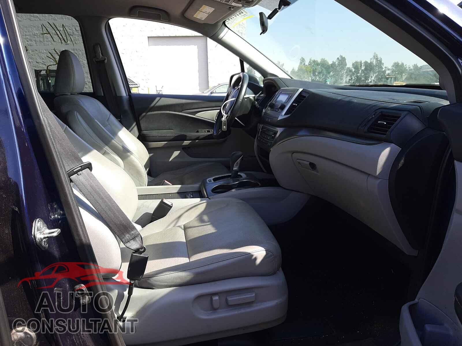 HONDA RIDGELINE 2017 - 5FPYK2F59HB008047