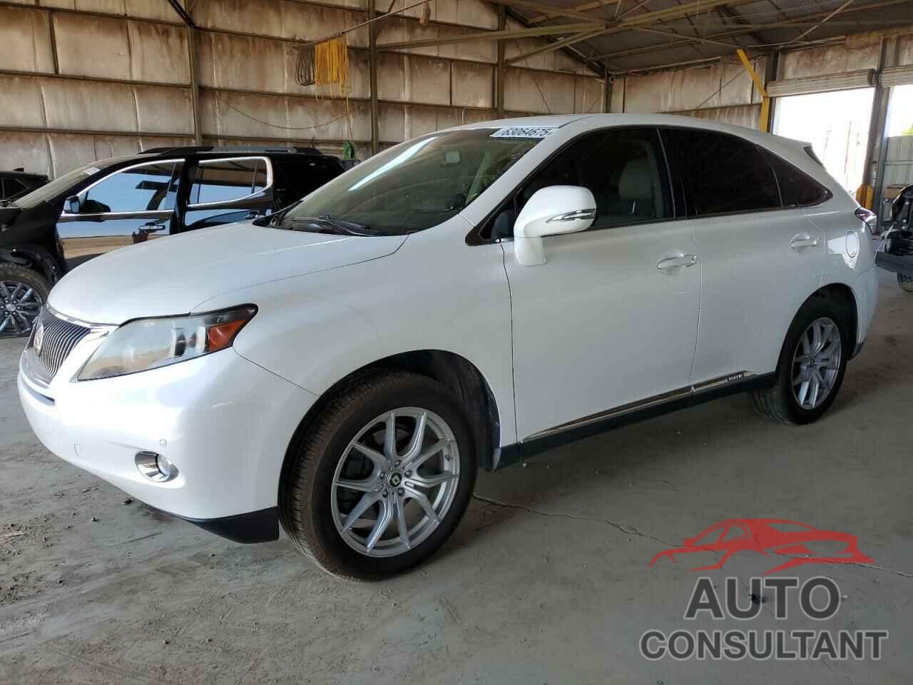 LEXUS RX450 2010 - JTJZB1BA2A2001313