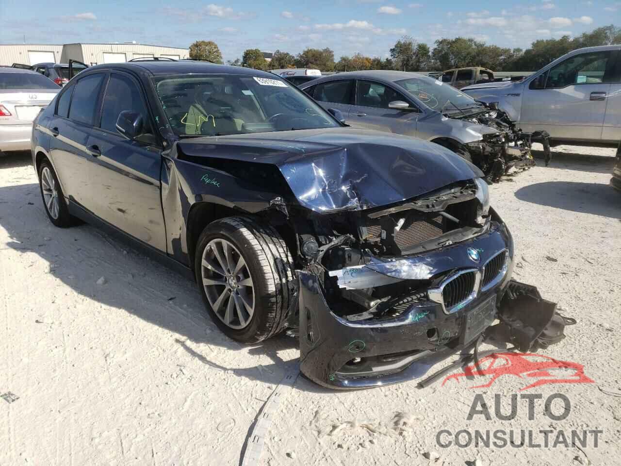 BMW 3 SERIES 2017 - WBA8A3C57HK691436