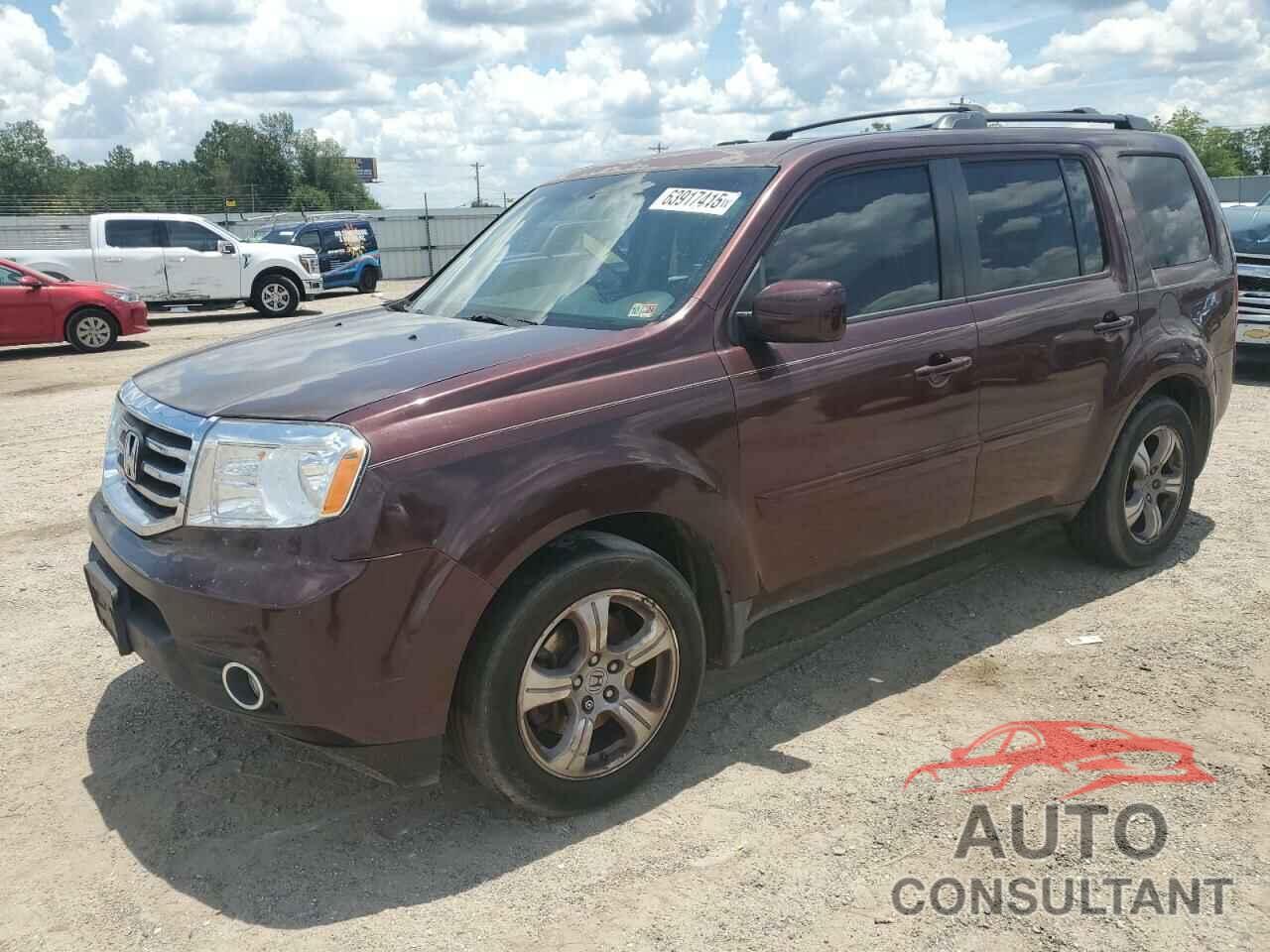 HONDA PILOT 2013 - 5FNYF4H68DB066286
