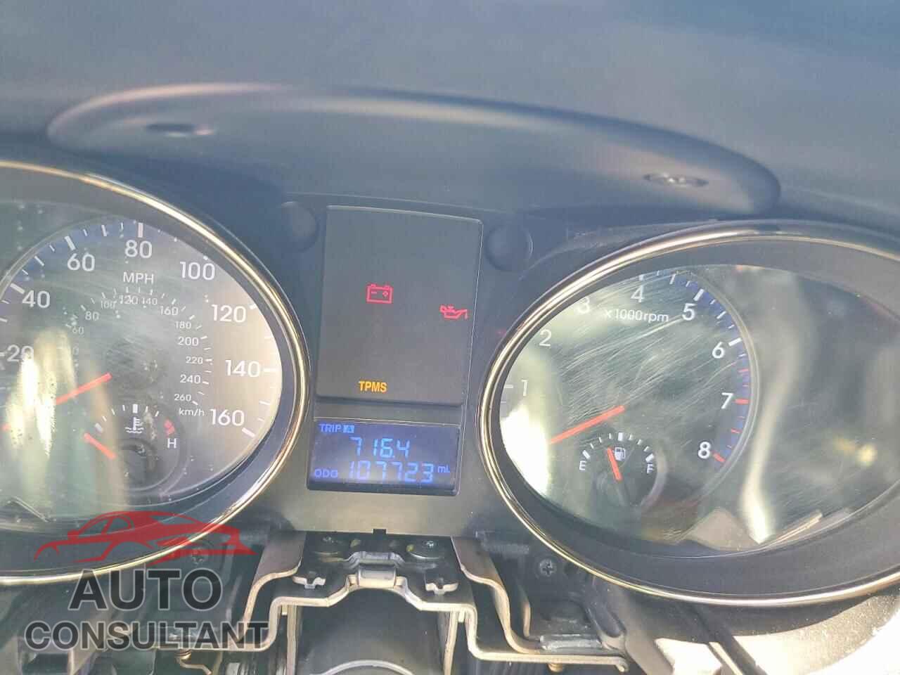 HYUNDAI GENESIS 2012 - KMHHT6KD4CU074141