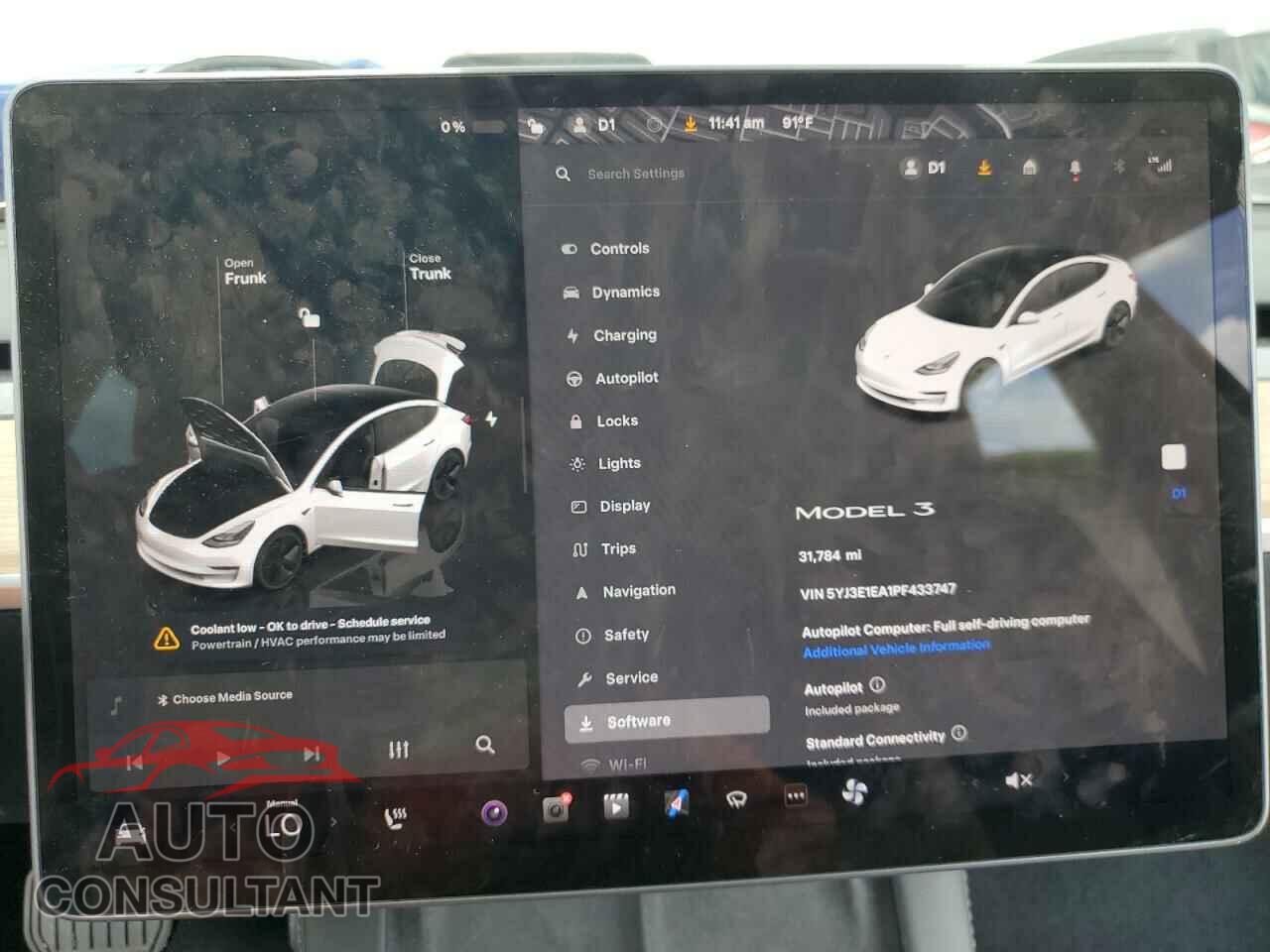 TESLA MODEL 3 2023 - 5YJ3E1EA1PF433747