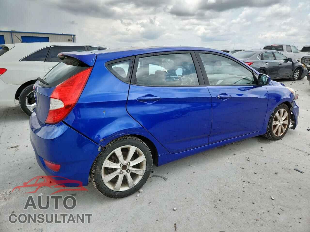 HYUNDAI ACCENT 2012 - KMHCU5AE2CU038265
