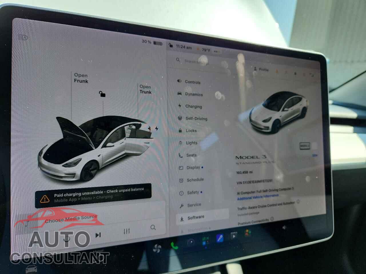 TESLA MODEL 3 2021 - 5YJ3E1EA9MF873291