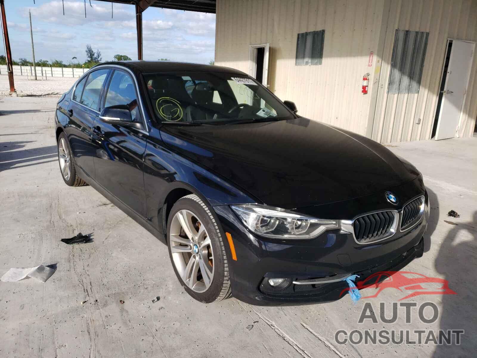 BMW 3 SERIES 2018 - WBA8B9G51JNU96219