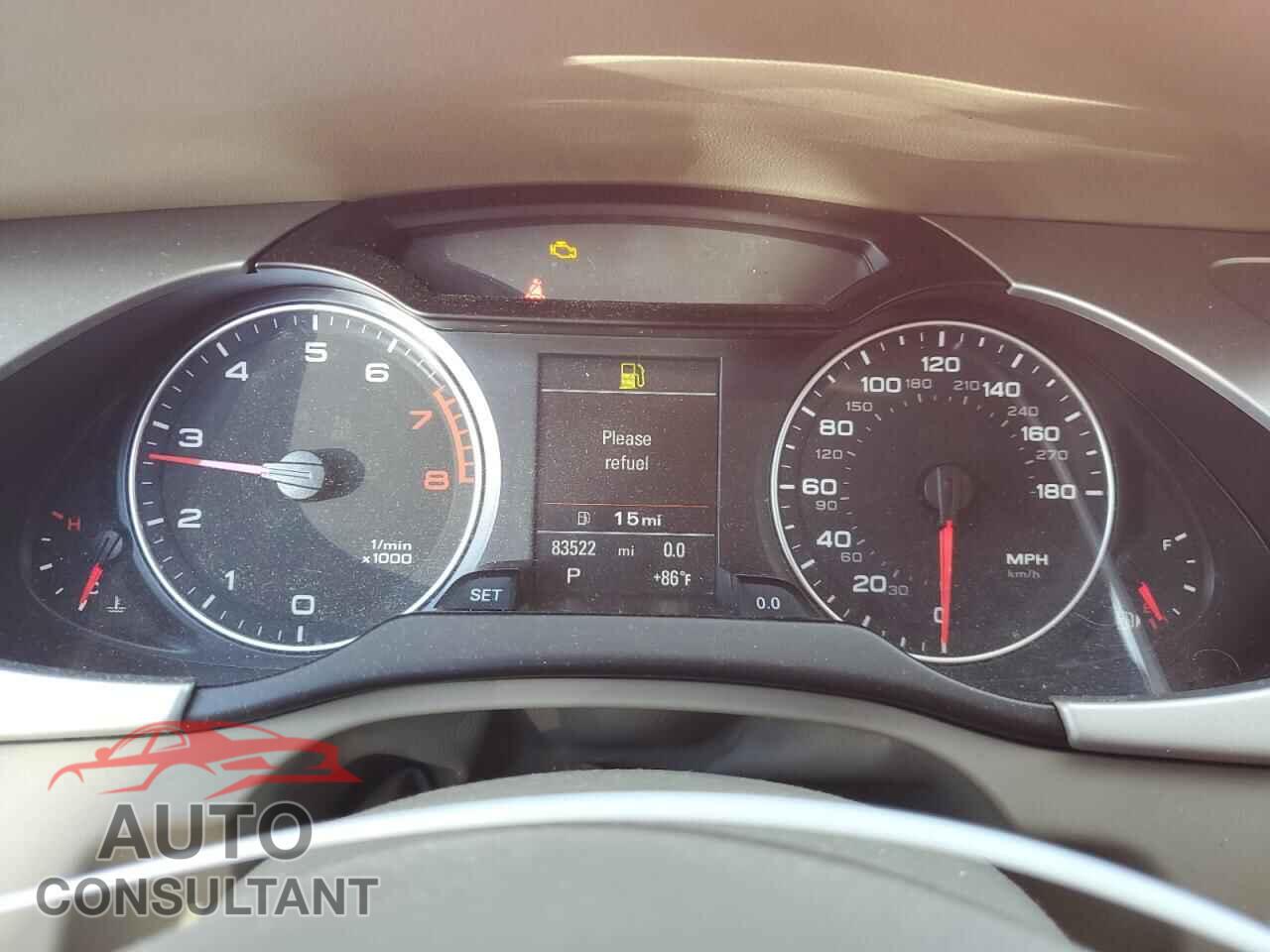AUDI A4 2012 - WAUFFBFL6CN007917
