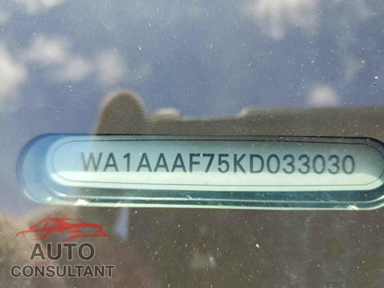 AUDI Q7 2019 - WA1AAAF75KD033030