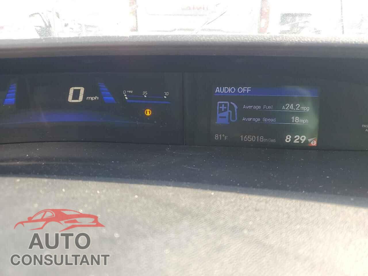 HONDA CIVIC 2013 - 19XFB2F55DE032555