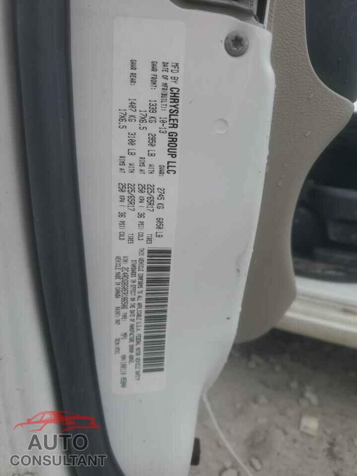 DODGE CARAVAN 2014 - 2C4RDGBG0ER186506